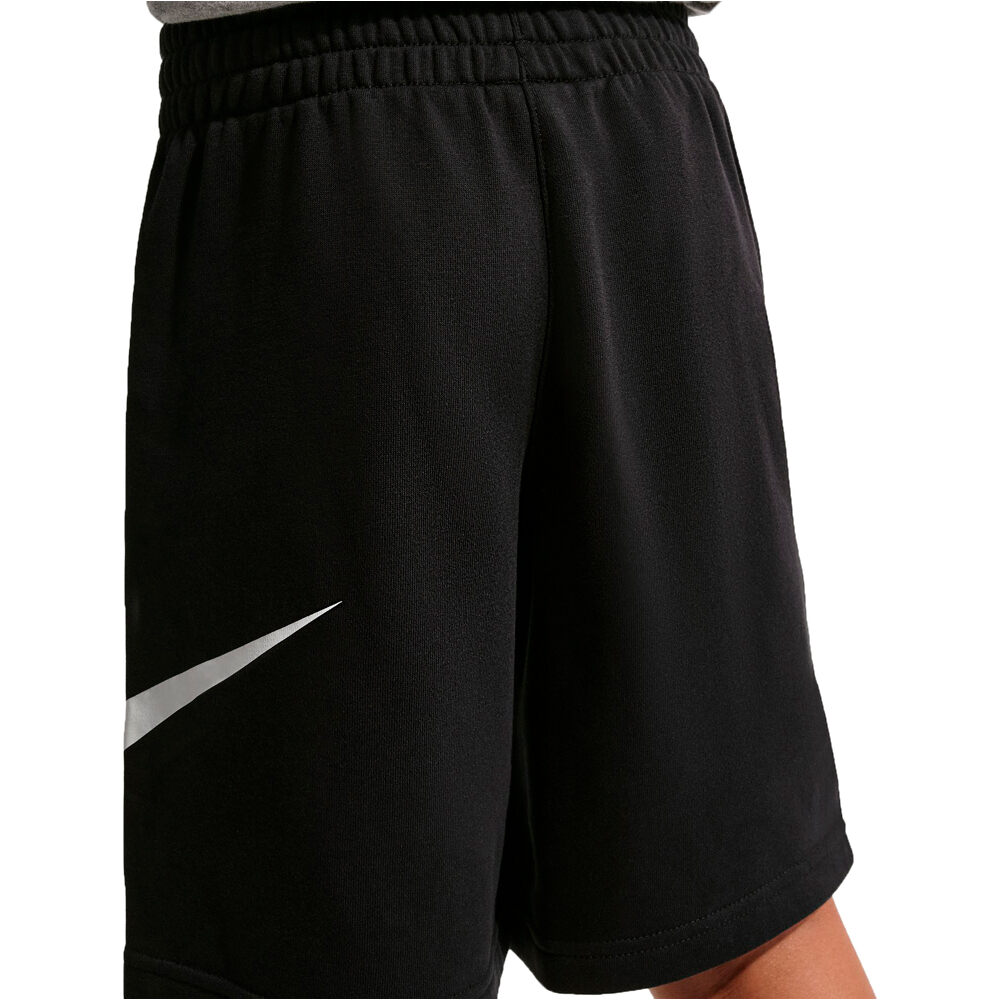 Nike bermuda niño SPORTSWEAR CLUB GRIS 03