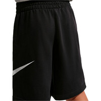 Nike bermuda niño SPORTSWEAR CLUB GRIS 03