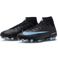 Nike botas de futbol cesped artificial MERCURIAL SUPERFLY 10 ACADEMY AG  lateral interior