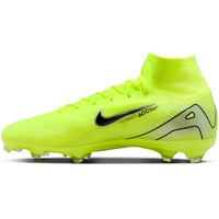 Nike botas de futbol cesped artificial MERCURIAL SUPERFLY 10 PRO FG VERDE puntera