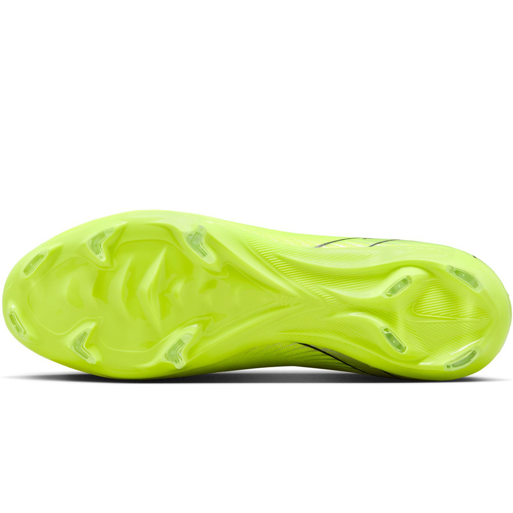 Nike botas de futbol cesped artificial MERCURIAL SUPERFLY 10 PRO FG VERDE vista superior