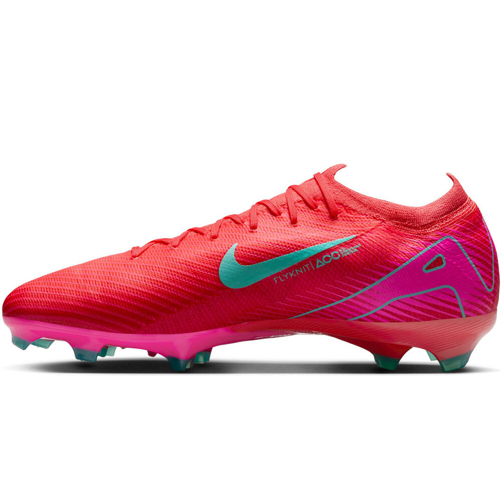 Nike botas de futbol cesped artificial MERCURIAL VAPOR 16 PRO AG-PRO ROJO puntera