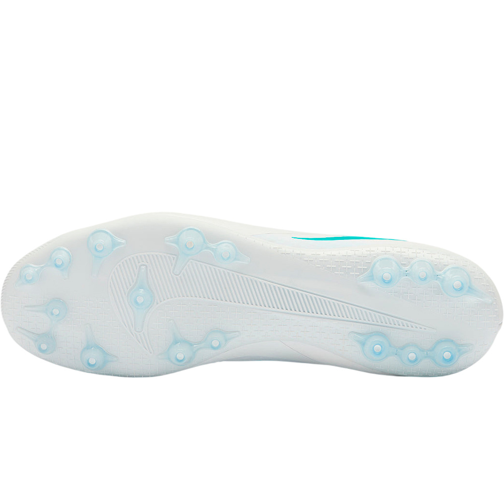 Nike botas de futbol cesped artificial PHANTOM 6 LOW ACAD AG BLANCO puntera