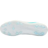 Nike botas de futbol cesped artificial PHANTOM 6 LOW ACAD AG BLANCO puntera