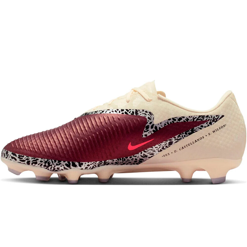 Nike botas de futbol cesped artificial PHANTOM 6 LOW ACADEMY FG/MG NU3  puntera