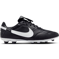 Nike botas de futbol cesped artificial PREMIER III FG NEGRO lateral exterior