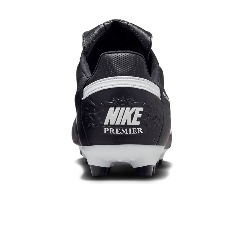 Nike botas de futbol cesped artificial PREMIER III FG NEGRO puntera