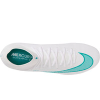 Nike botas de futbol cesped artificial SUPERFLY 11 ACADEMY FG/MG BLANCO 05