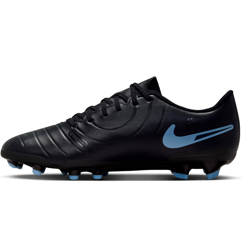 Nike botas de futbol cesped artificial TIEMPO LEGEND 10 CLUB FG/MG NEGRO puntera