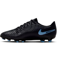 Nike botas de futbol cesped artificial TIEMPO LEGEND 10 CLUB FG/MG NEGRO puntera