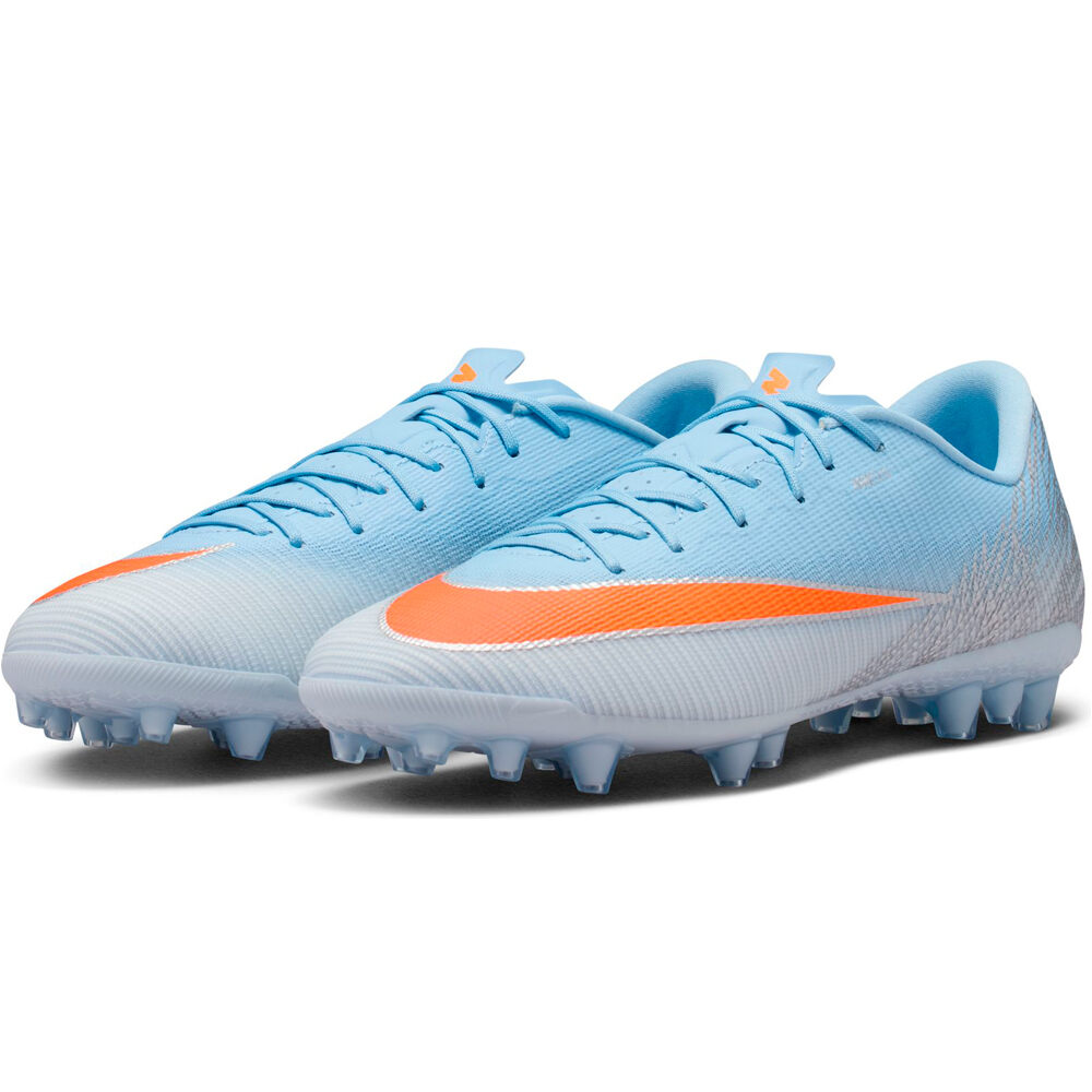 Nike botas de futbol cesped artificial VAPOR 17 ACADEMY AG NU4 NEGRO lateral interior
