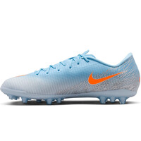 Nike botas de futbol cesped artificial VAPOR 17 ACADEMY AG NU4 NEGRO puntera