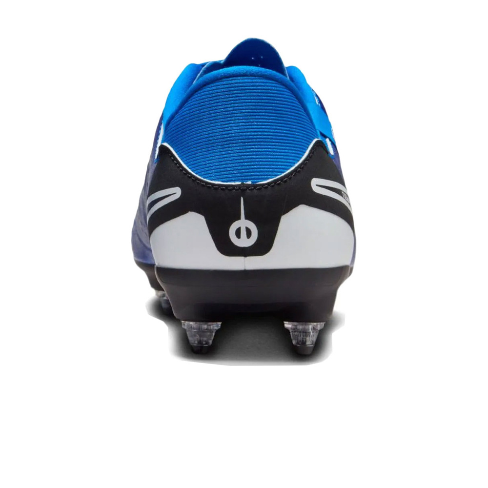 Nike botas de futbol cesped natural TIEMPO LEGEND 10 ACADEMY SG-PRO AC AZUL vista trasera
