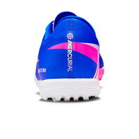 Nike botas de futbol multitaco y terreno duro MERCURIAL VAPOR 16 ACADEMY TF AZUL vista superior