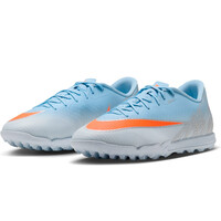 Nike botas de futbol multitaco y terreno duro VAPOR 17 ACADEMY TF NU4 NEGRO lateral interior