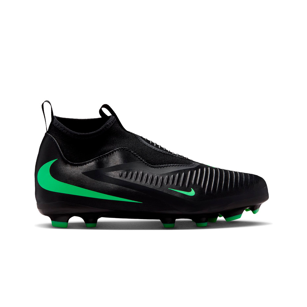 Nike botas de futbol niño cesped artificial JR PHANTOM 6 HIGH ACAD FG/MG  lateral exterior