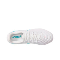 Nike botas de futbol niño cesped artificial JR TIEMPO MAESTRO ACADEMY FG/MG BL BLANCO 05