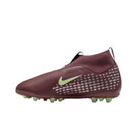 Nike botas de futbol niño cesped artificial MERCURIAL SUPERFLY 10 ACADMY KYLIAN MBAPPE AG MARRON puntera