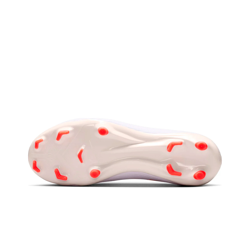 Nike botas de futbol niño cesped artificial MERCURIAL SUPERFLY 11 ACADEMY FG/MG BLANCO vista superior
