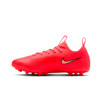 Nike botas de futbol niño cesped artificial MERCURIAL VAPOR 17 ACADEMY AG ROJO puntera