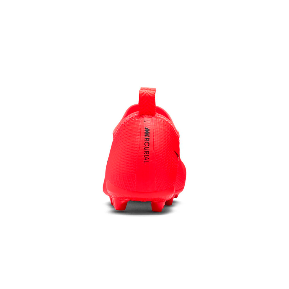 Nike botas de futbol niño cesped artificial MERCURIAL VAPOR 17 ACADEMY AG ROJO vista trasera