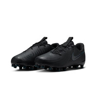 Nike botas de futbol niño cesped artificial PHANTOM GX II ACADEMY FG/MG NEGRO lateral interior