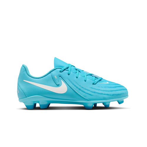 Nike botas de futbol niño cesped artificial PHANTOM GX II CLUB FG/MG AZUL