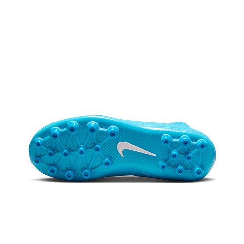 Nike botas de futbol niño cesped artificial PHANTOM LUNA II ACADEMY AG AZUL