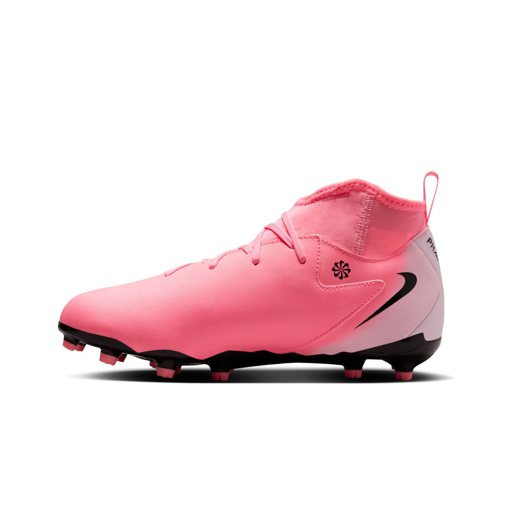 Nike botas de futbol niño cesped artificial PHANTOM LUNA II ACADEMY FG/MG ROJO puntera