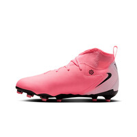 Nike botas de futbol niño cesped artificial PHANTOM LUNA II ACADEMY FG/MG ROJO puntera