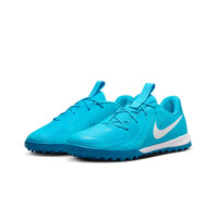 Nike botas de futbol niño multitaco y terreno duro PHANTOM GX II ACADEMY TF AZUL puntera
