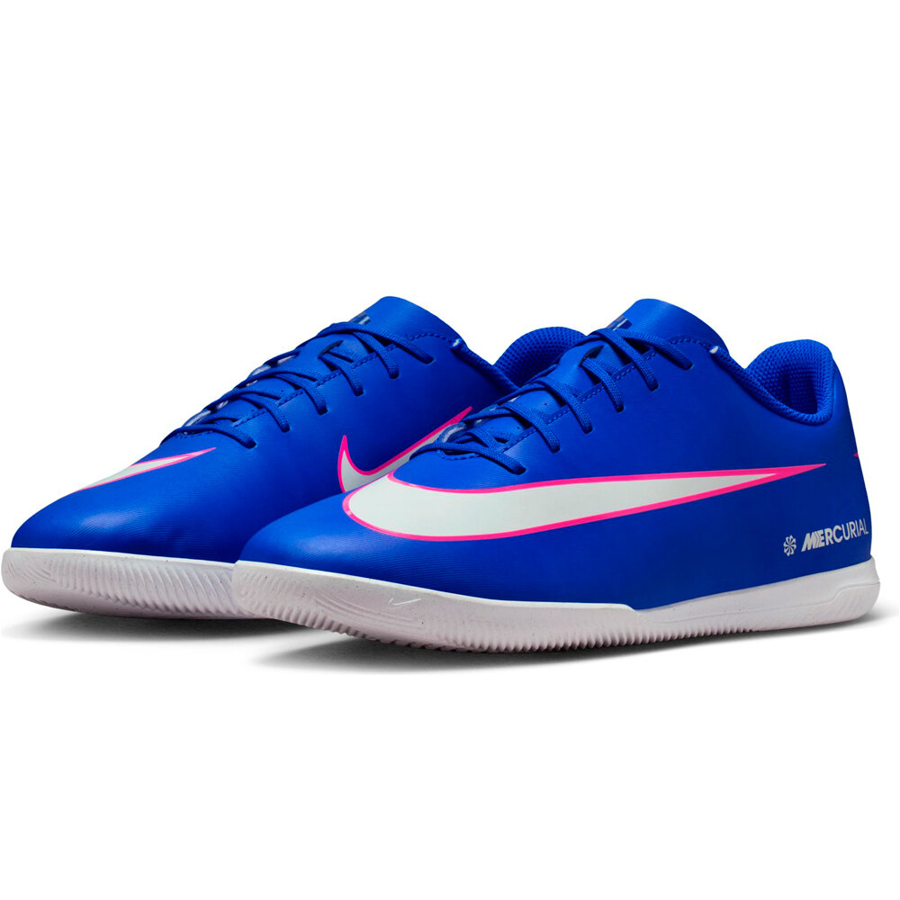 Nike botas fútbol sala MERCURIAL VAPOR 16 CLUB IC AZUL lateral interior