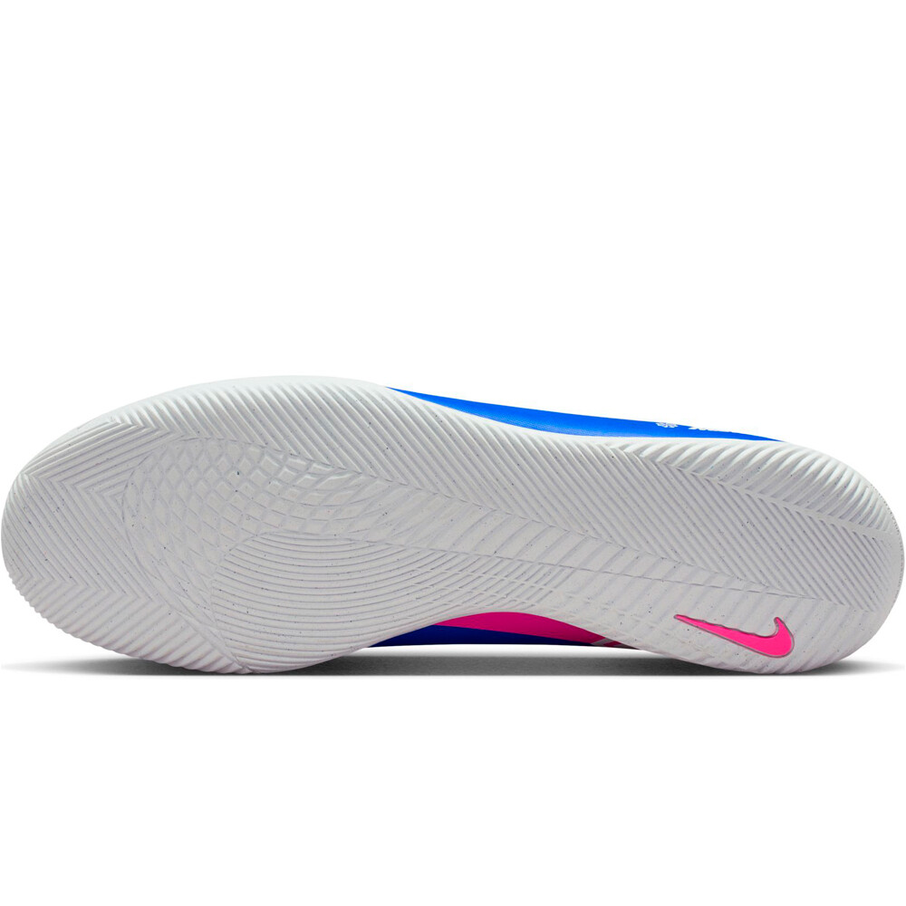 Nike botas fútbol sala MERCURIAL VAPOR 16 CLUB IC AZUL vista superior