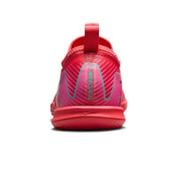 Nike botas fútbol sala niño MERCURIAL VAPOR 16 ACADEMY IC ROJO vista trasera