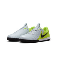 Nike botas fútbol sala niño PHANTOM GX II ACADEMY IC NEGRO lateral interior