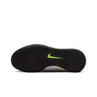 Nike botas fútbol sala niño PHANTOM GX II ACADEMY IC NEGRO vista superior