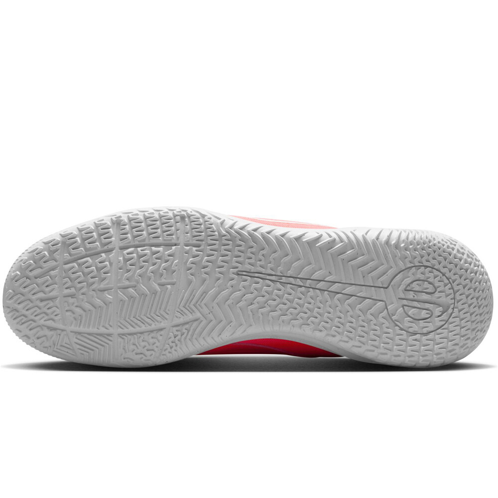 Nike botas fútbol sala TIEMPO LEGEND 10 CLUB IC ROJO vista superior