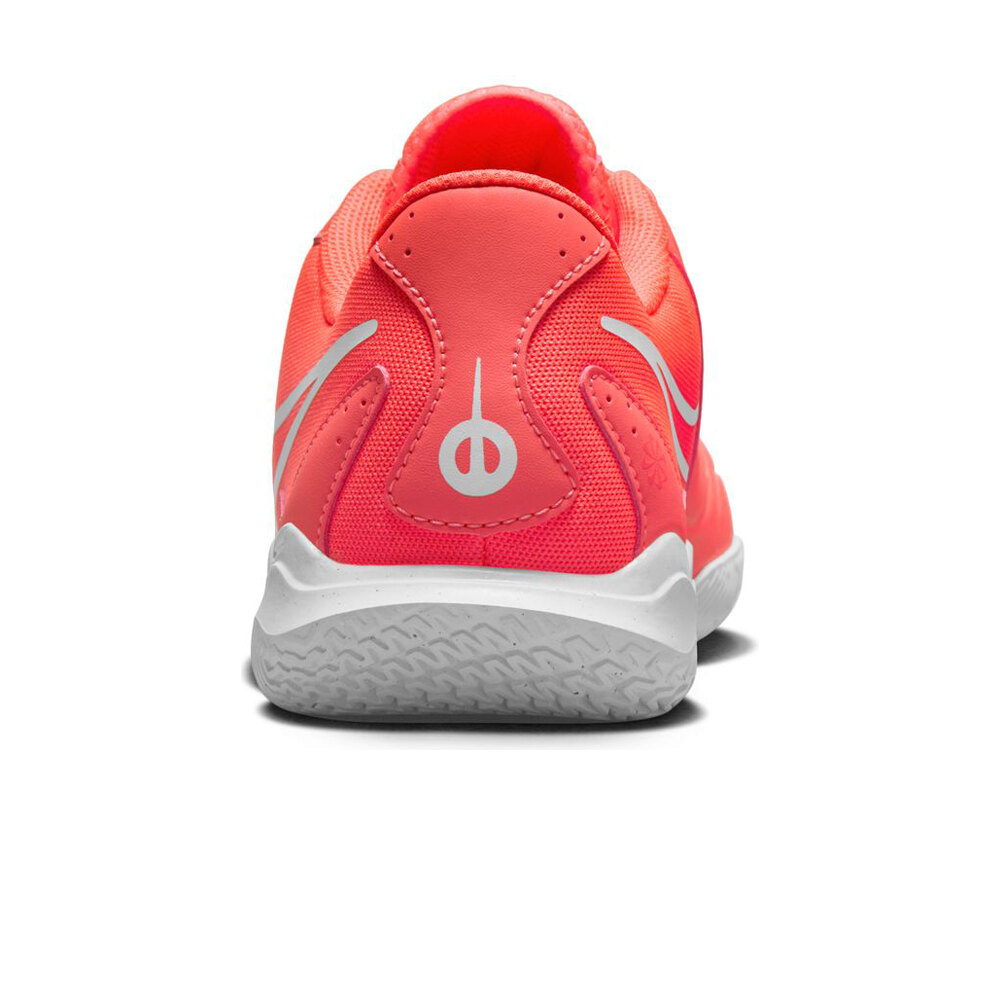 Nike botas fútbol sala TIEMPO LEGEND 10 CLUB IC ROJO vista trasera