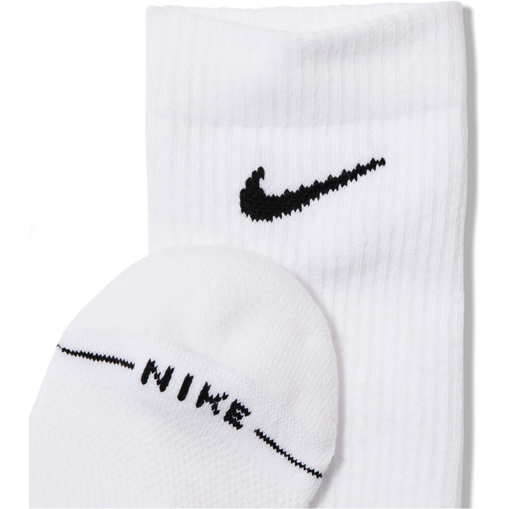 Nike calcetines deportivos EVERY DAY ELEVATED 6P BLANCO 07