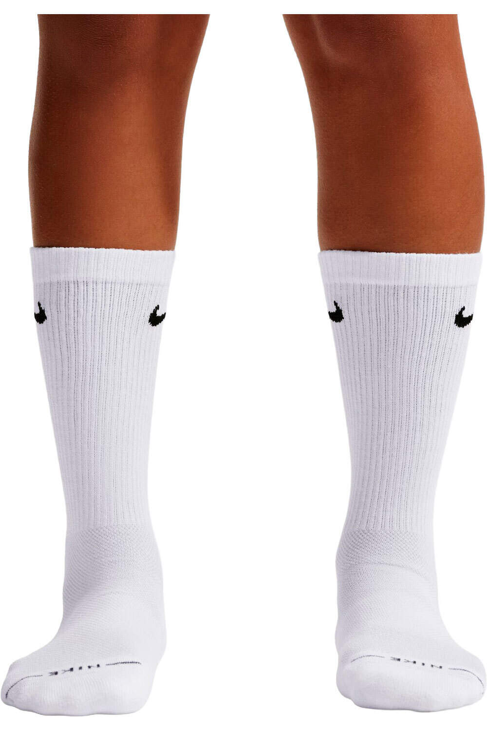 Nike calcetines deportivos EVERY DAY ELEVATED 6P BLANCO vista frontal