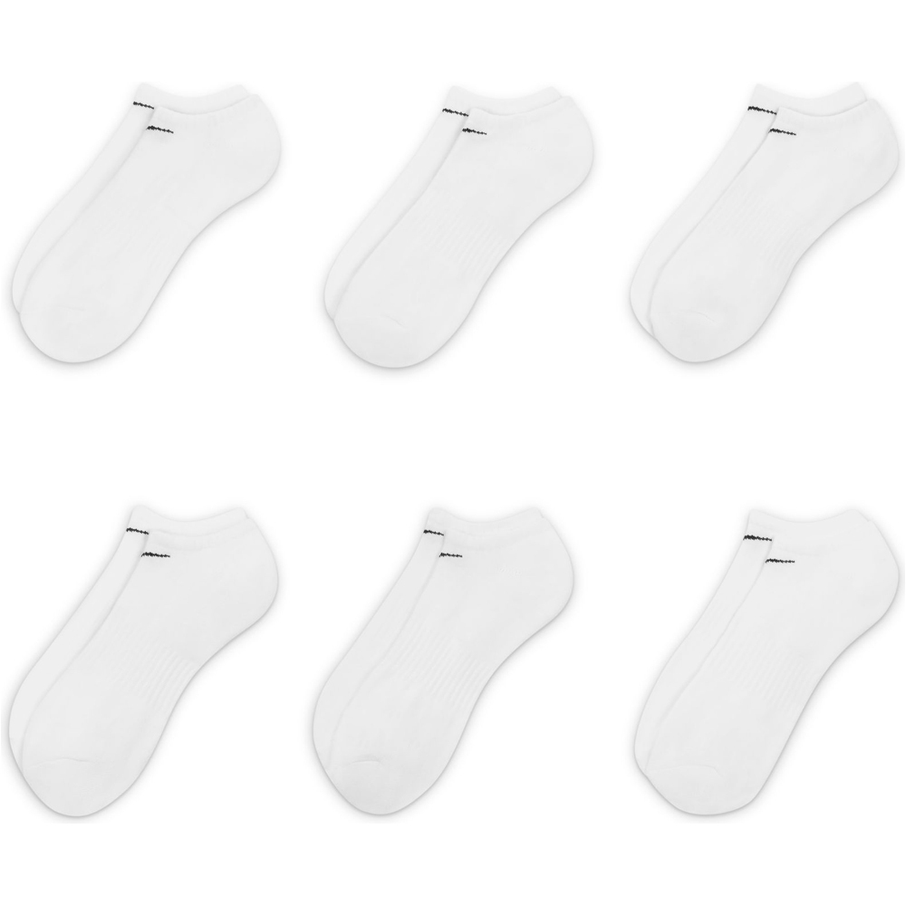Nike calcetines deportivos EVERYDAY 6P BLANCO 02
