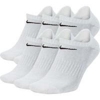Nike calcetines deportivos EVERYDAY 6P BLANCO vista frontal