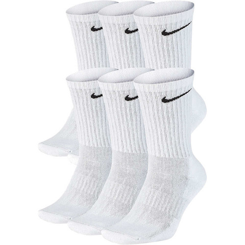 Nike calcetines deportivos EVERYDAY CUSH CRW 6PR 132 BLANCO