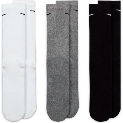 Nike calcetines running EVERYDAY PLUS CUSHION 3P NEGRO