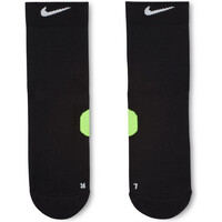 Nike calcetines running FAST MIDWEIGHT 1P NEGRO 01