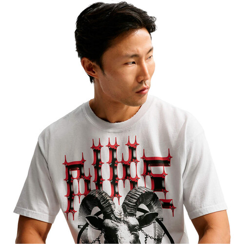 Nike camiseta baloncesto M NK TEE M90 OG BLMR GOAT BLANCO