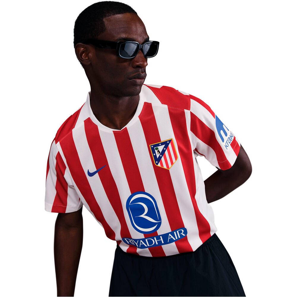 Nike camiseta de fútbol oficiales ATELTICO DE MADRID 25/26 PRIMERA EQUIPACION ROJO 03