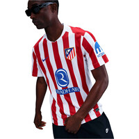 Nike camiseta de fútbol oficiales ATELTICO DE MADRID 25/26 PRIMERA EQUIPACION ROJO vista detalle