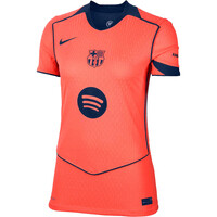 Nike camiseta de fútbol oficiales BARCELONA 25/26 TERCERA EQUIPACION MUJER NARANJA 04