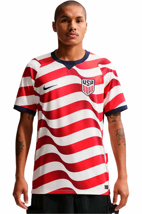 NIKE ESTADOS UNIDOS MUNDIAL 2026 PRIMERA EQUIPACION blanco